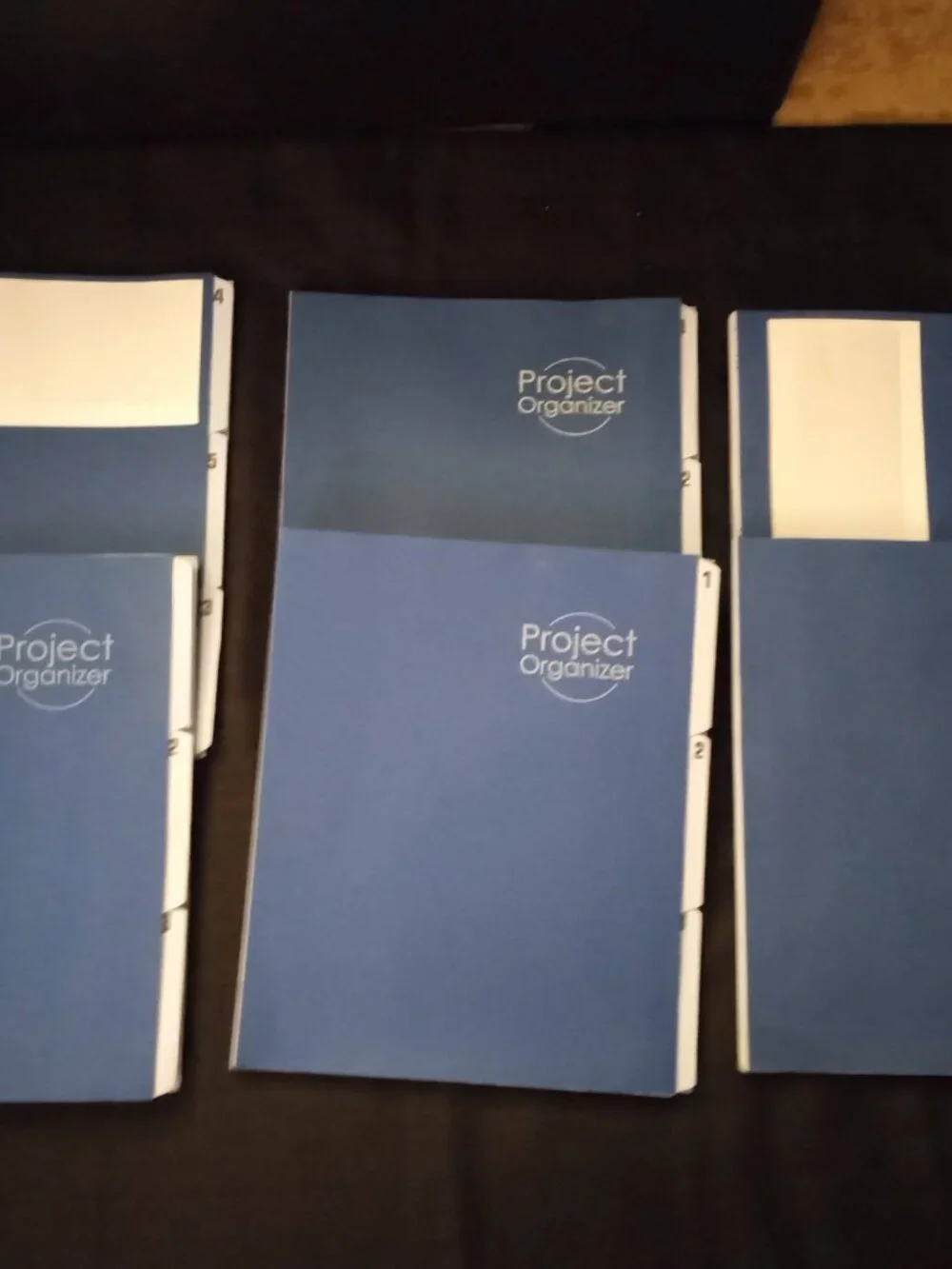 Smead® File Organizer, 10 Tabs, Letter Size, Navy - Set of 6